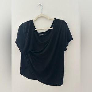 SHEIN Black Short Sleeve Women's Top